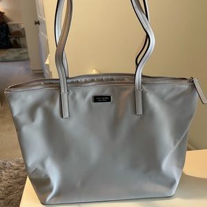 Kate Spade Gray Nylon Tote